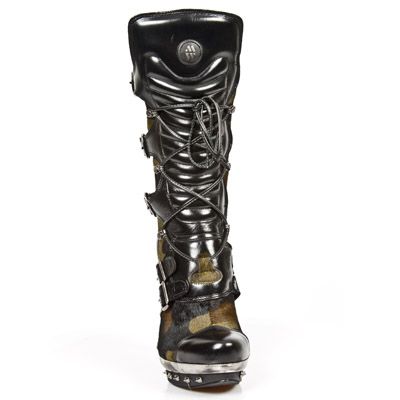  M.PUNK001-C15 NOMADA NEGRO PELO CAMUFLAJE MUSGO PL ACERO PUN New Rock M.PUNK001-C15  4