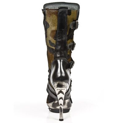  M.PUNK001-C15 NOMADA NEGRO PELO CAMUFLAJE MUSGO PL ACERO PUN New Rock M.PUNK001-C15  6