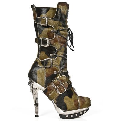  M.PUNK001-C16 PELO CAMUFLAJE MUSGO PL ACERO PUNK RECICLE ACE New Rock M.PUNK001-C16  1