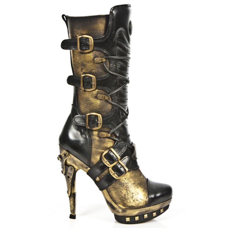  M.PUNK001-C20 NOMADA NEGRO BOX OROMANE PLAT ORO PUNK T RECI New Rock M.PUNK001-C20  2