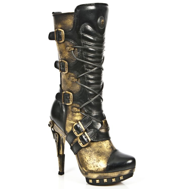  M.PUNK001-C20 NOMADA NEGRO BOX OROMANE PLAT ORO PUNK T RECI New Rock M.PUNK001-C20  3
