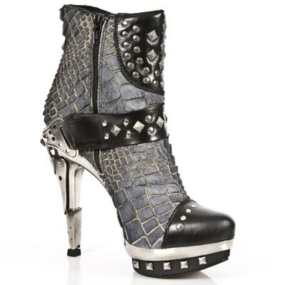  M.PUNK003-C10 NOMADA NEGRO PELO COCO GRIS PL ACERO T RECICLE New Rock M.PUNK003-C10  5