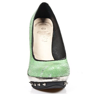 M.PUNK012-C9 PITON PLISADO MENTA ACERO PIEL VIVO NEG PL PUNK New Rock M.PUNK012-C9  4
