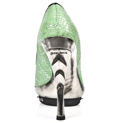  M.PUNK012-C9 PITON PLISADO MENTA ACERO PIEL VIVO NEG PL PUNK New Rock M.PUNK012-C9  6
