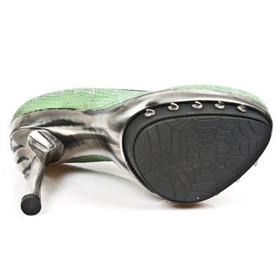  M.PUNK012-C9 PITON PLISADO MENTA ACERO PIEL VIVO NEG PL PUNK New Rock M.PUNK012-C9  7
