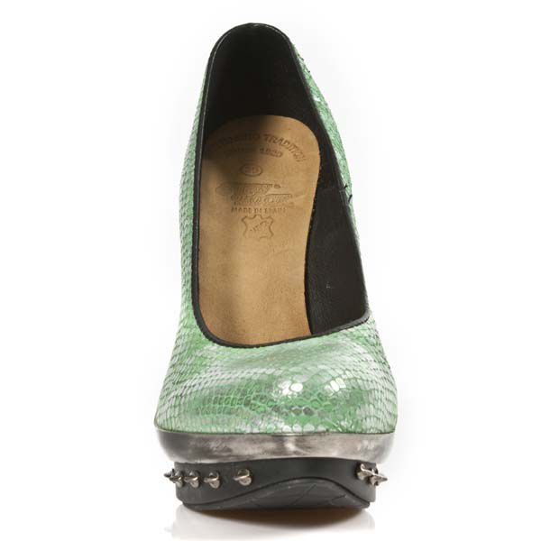  M.PUNK012-R9 PITON PLISADO MENTA ACERO PIEL VIVO NEG PL PUNK New Rock M.PUNK012-R9  4