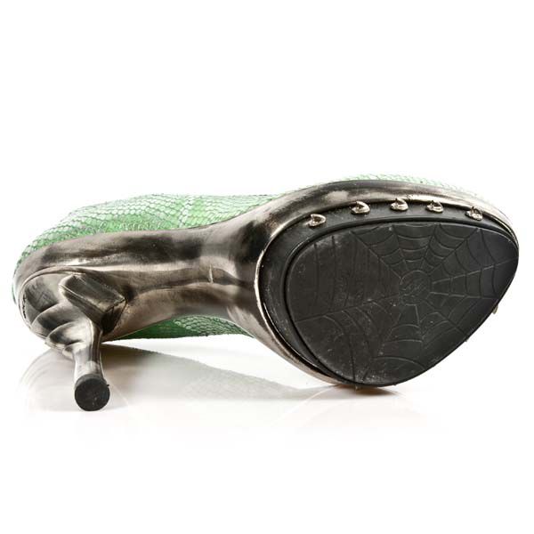  M.PUNK012-R9 PITON PLISADO MENTA ACERO PIEL VIVO NEG PL PUNK New Rock M.PUNK012-R9  7