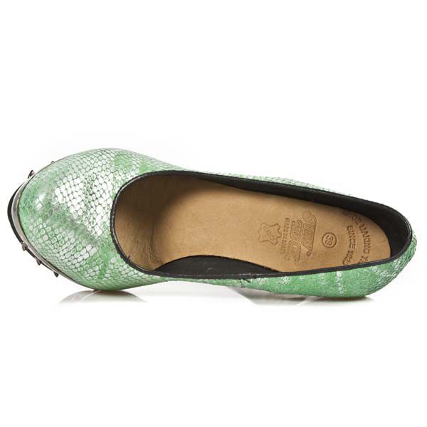  M.PUNK012-R9 PITON PLISADO MENTA ACERO PIEL VIVO NEG PL PUNK New Rock M.PUNK012-R9  8