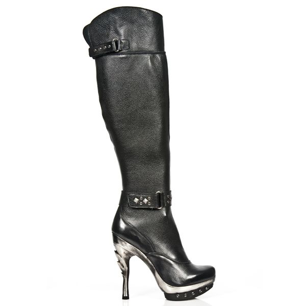  M.PUNK016-C2 NOMADA NEGRO PL ACERO PUNK GARRAS TACON COBRA A New Rock M.PUNK016-C2  1