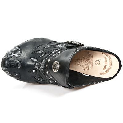 M.PUNK032-C1 PITON PLISADO ACERO IT NEGRO PL PUNK COBRA GARR New Rock M.PUNK032-C1  8