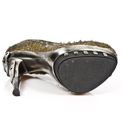  M.PUNK034-C2 PELO KAKI CAMALEON VIVO BOX PLANE PL RECICLE PI New Rock M.PUNK034-C2  7