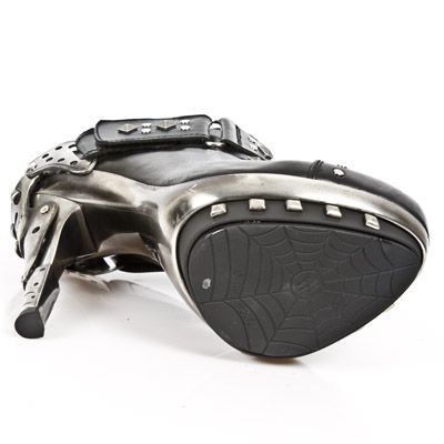  M.PUNK042-C1 NOMADA NEGRO PL ACERO PUNK PIR T RECICLE OREJAS New Rock M.PUNK042-C1  7