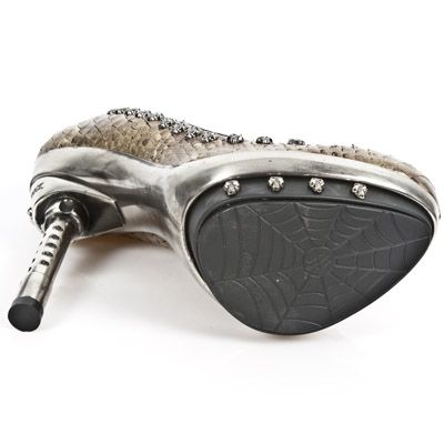  M.PUNK043-C18 PITON ORO PIEL VIVO NEG PL PUNK CALAVERA CRIST New Rock M.PUNK043-C18  7