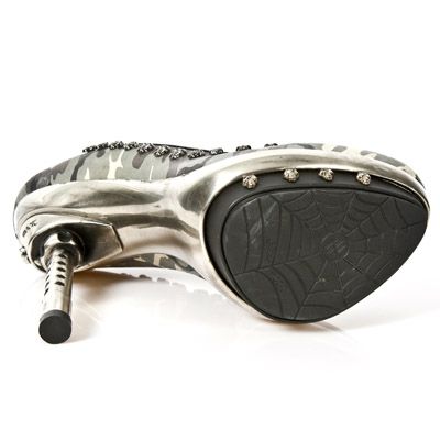  M.PUNK043-C22 CAMUFLAJE GRIS PIEL VIVO NEGRO PL ACERO CAL CA New Rock M.PUNK043-C22  7