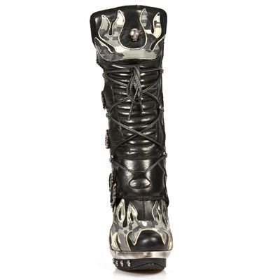  M.PUNK049-C4 NOMADA NEGRO CAMUFLAJE GRIS PL ACERO PUNK CANYO New Rock M.PUNK049-C4  4