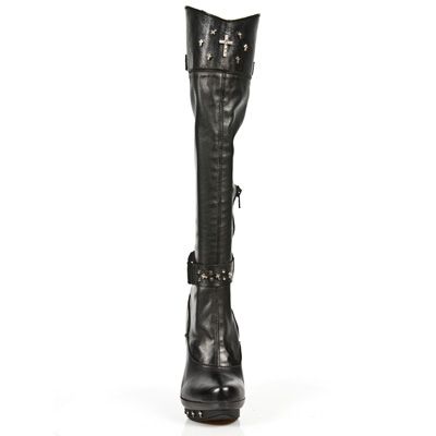  M.PUNK067-C1 NOMADA NEGRO SINT ELASTICO NEGRO PL NEG PUNK CR New Rock M.PUNK067-C1  3