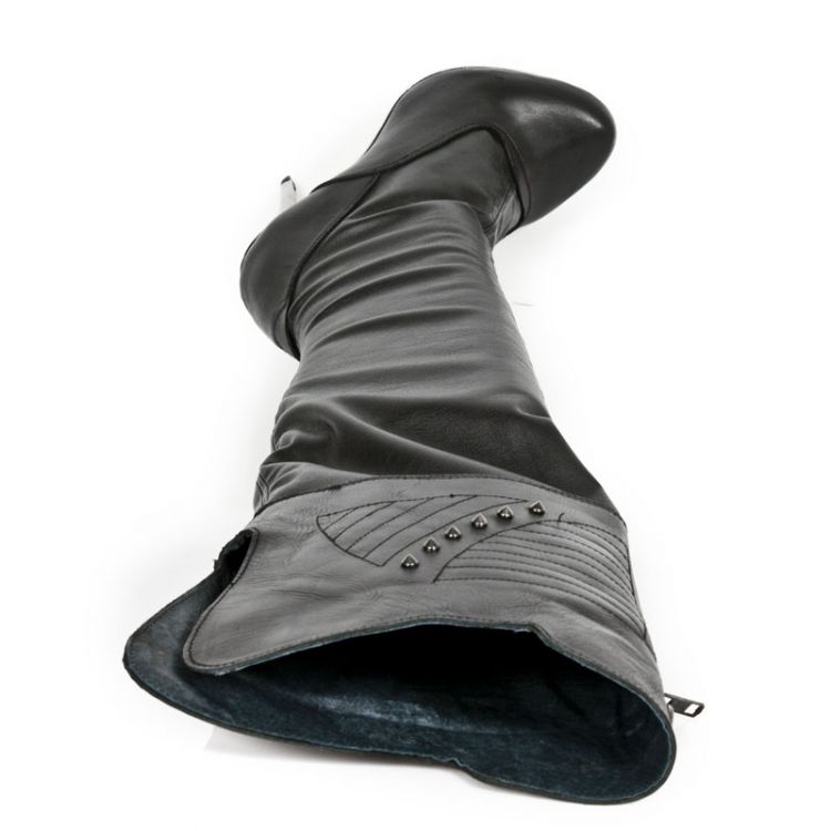  M.PUNK080-C1 NAPA NEGRA NAPA ELASTICA NEGRA PL ACERO PUNK LI New Rock M.PUNK080-C1  8