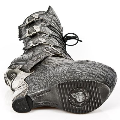  M.PZ003-C5 PITON GRIS PLATA PL PANZER PLATA TACON ACERO New Rock M.PZ003-C5  7