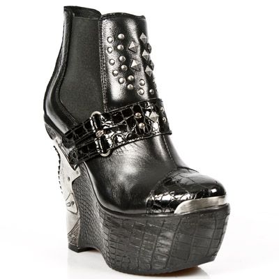  M.PZ006-C1 COCO CHAROL NEGRO NOM NEGRO PL PANZER NEG T ACERO New Rock M.PZ006-C1  3