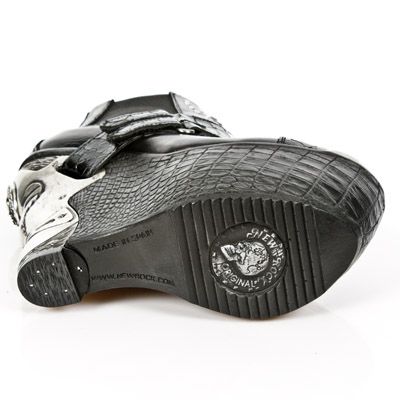  M.PZ006-C1 COCO CHAROL NEGRO NOM NEGRO PL PANZER NEG T ACERO New Rock M.PZ006-C1  7