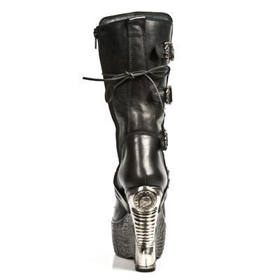  M.PZ013-C1 NOMADA NEGRO PL PANZER PLATA TACON ACERO New Rock M.PZ013-C1  6