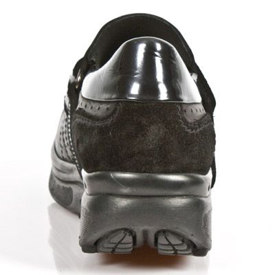  M.RK002-C8 CHAROL STUCO ACERO ITALI NEGRO VELOUR ROCKING NEG New Rock M.RK002-C8  6
