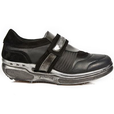  M.RK004-C7 ITALI NEGRO VELOUR NEGRO ANTIK ACERO ROCKING NEGR New Rock M.RK004-C7  2