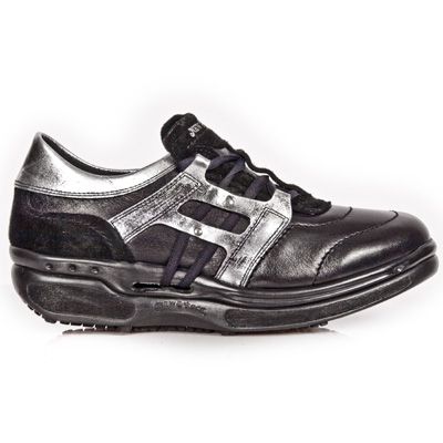  M.RK011-C1 NOMADA NEGRO BOX PLANE VELOUR NEGRO ROCKING NEGRO New Rock M.RK011-C1  2