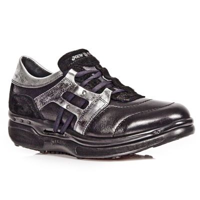  M.RK011-C1 NOMADA NEGRO BOX PLANE VELOUR NEGRO ROCKING NEGRO New Rock M.RK011-C1  3