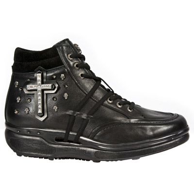  M.RK014-C1 NOMADA NEGRO VELOUR NEGRO ROCKING NEGRO New Rock M.RK014-C1  1