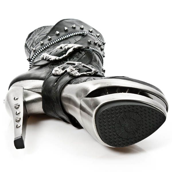  M.ROCK203-S1 ROCK NEGRO, VINTAGE FLOWER NEGRO, ROCK ACERO New Rock M.ROCK203-S1  7