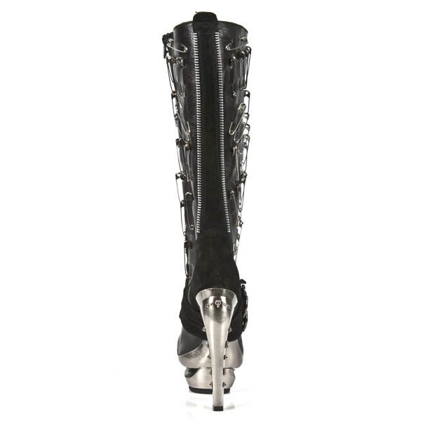  M.ROCK205-C1 VELOUR NEGRO NOMADA NEGRO ROCK ACERO New Rock M.ROCK205-C1  6