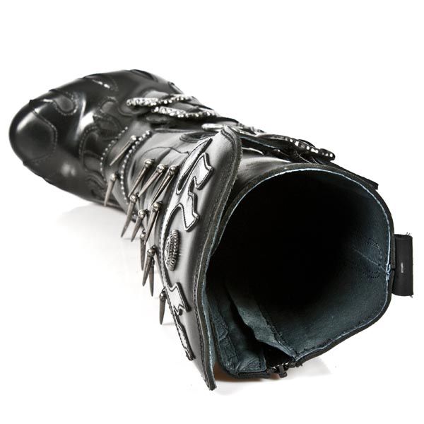  M.ROCK209-C1 ITALI NEGRO ANTIK NEGRO ROCK ACERO New Rock M.ROCK209-C1  8