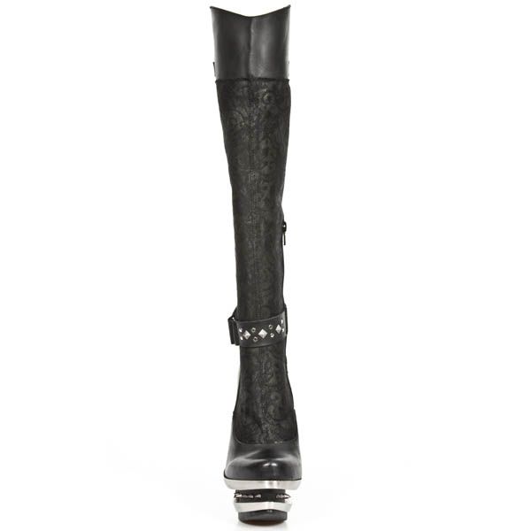  M.ROCK216-C1 ITALI NEGRO NAPA NEGRO ENCAJE 54 ROCK ACERO New Rock M.ROCK216-C1  4