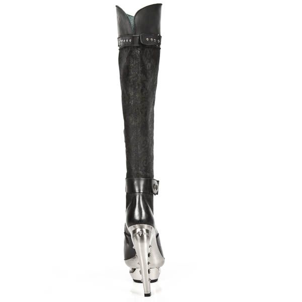  M.ROCK216-C1 ITALI NEGRO NAPA NEGRO ENCAJE 54 ROCK ACERO New Rock M.ROCK216-C1  6
