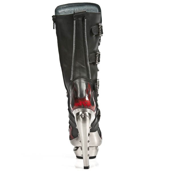  M.ROCK222-C2 ITALI NEGRO PULIK ROJO ROCK ACERO New Rock M.ROCK222-C2  6