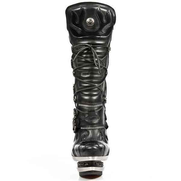  M.ROCK222-C3 ITALI NEGRO ANTIK PULIDO NEGRO ROCK ACERO New Rock M.ROCK222-C3  4