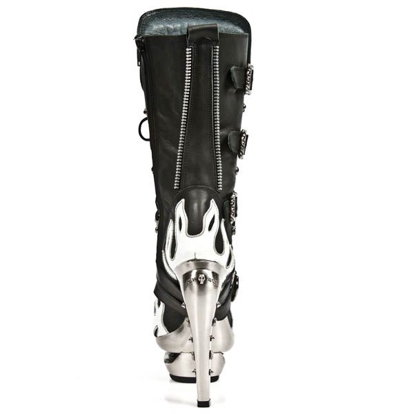  M.ROCK222-C5 ITALI NEGRO NAPA BLANCA ROCK ACERO New Rock M.ROCK222-C5  7