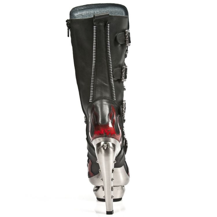  M.ROCK222-R2 ITALI NEGRO PULIK ROJO ROCK ACERO New Rock M.ROCK222-R2  6