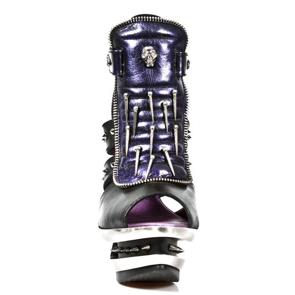  M.ROCKS302-C5 ITALI NEGRO BOX LILA METAL ROCK ACERO New Rock M.ROCKS302-C5  4