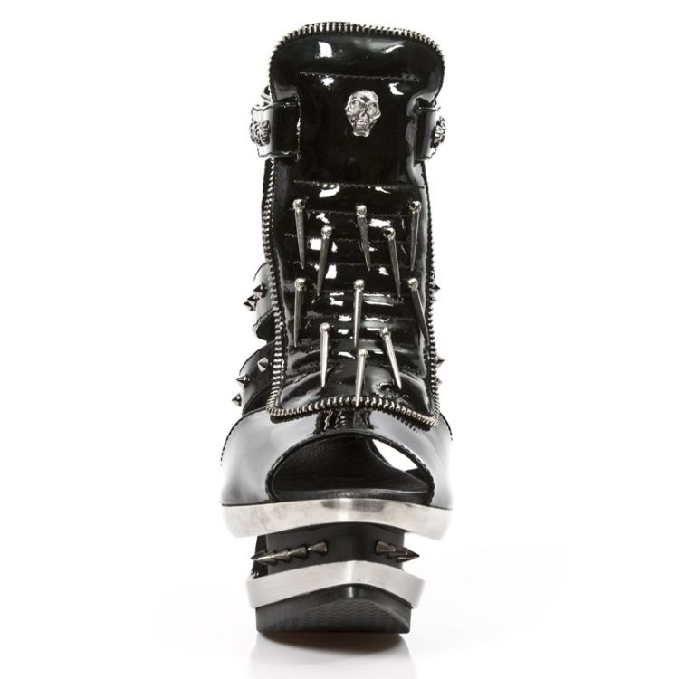  M.ROCKS302-C6 CHAROL NEGRO PU ROCK ACERO New Rock M.ROCKS302-C6  4