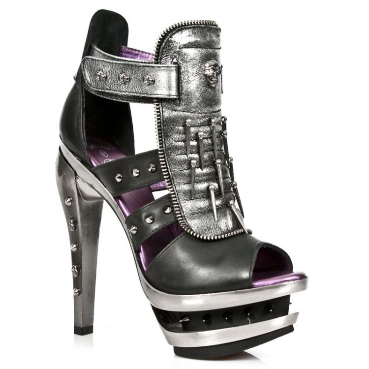  M.ROCKS302-R2 ITALI NEGRO BOX PLANE ROCK ACERO New Rock M.ROCKS302-R2  3