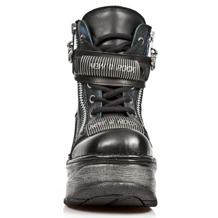  M.SP0002-C3 ITALI NEGRO BOX AZUL METAL GRAB DIAMANTE NEO CUNA New Rock M.SP0002-C3  4