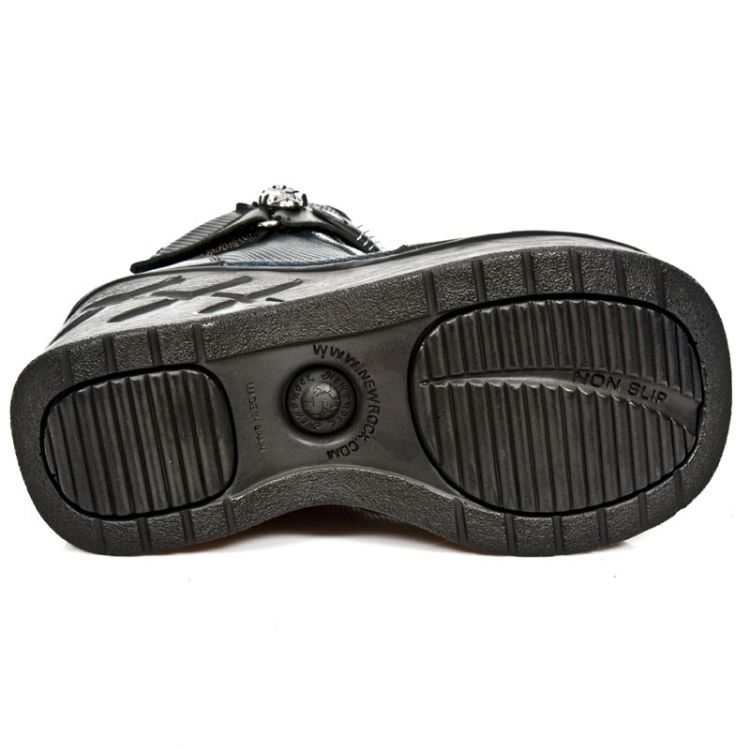  M.SP0002-C3 ITALI NEGRO BOX AZUL METAL GRAB DIAMANTE NEO CUNA New Rock M.SP0002-C3  7