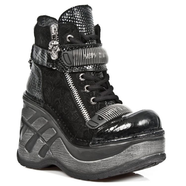  M.SP0002-S1 PITON LUX NEGRO DRAMA ANTE NEGRO, NEO CUNA SPORT New Rock M.SP0002-S1  3