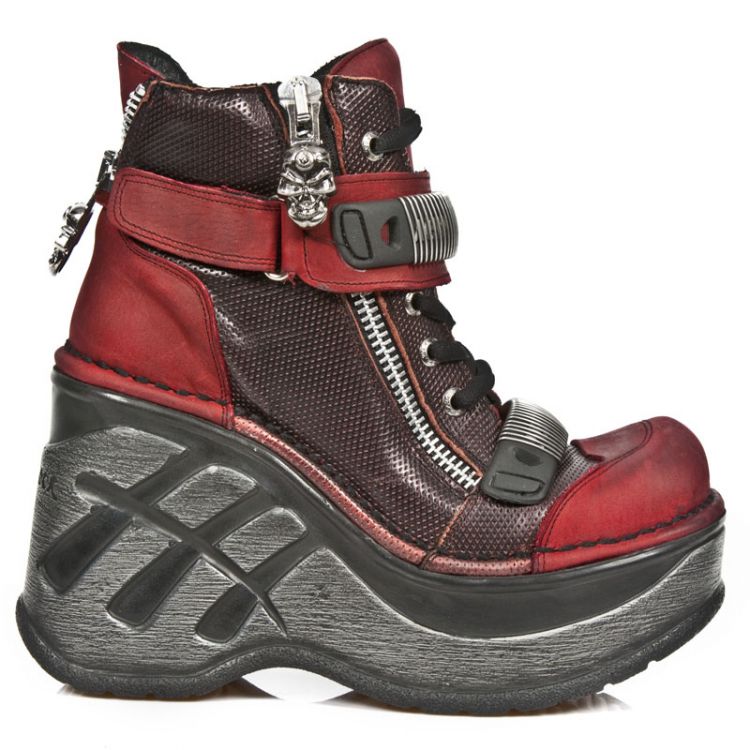  M.SP0002-C4 NATURE ROJO BOX ROJO METAL GRAB DIAMANTE NEO CUNA New Rock M.SP0002-C4  1