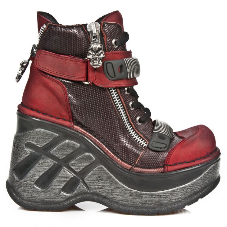  M.SP0002-C4 NATURE ROJO BOX ROJO METAL GRAB DIAMANTE NEO CUNA New Rock M.SP0002-C4  2
