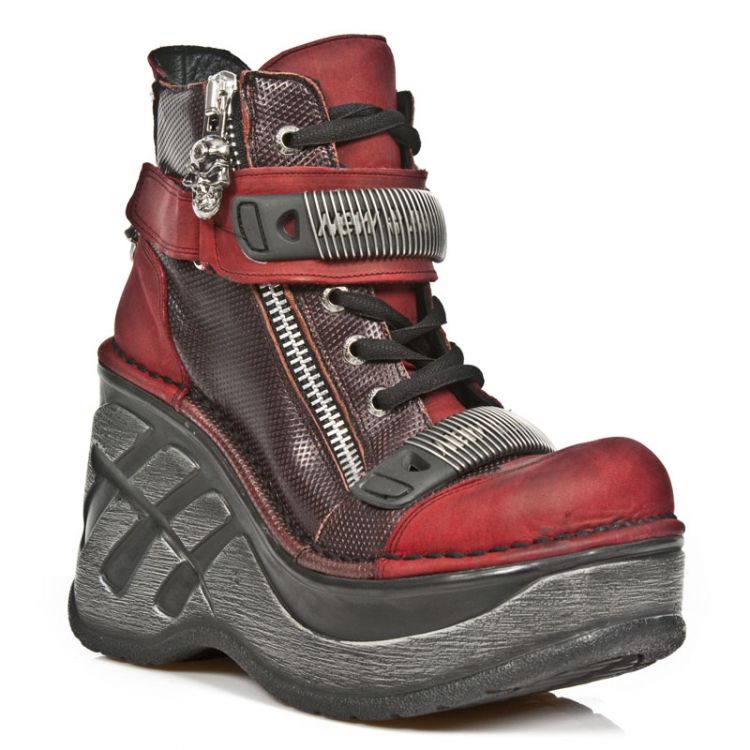  M.SP0002-C4 NATURE ROJO BOX ROJO METAL GRAB DIAMANTE NEO CUNA New Rock M.SP0002-C4  3