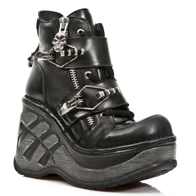  M.SP0003-C1 ITALI NEGRO ANTIK NEGRO NEO CU&#209;A SPORT NEGRO New Rock M.SP0003-C1  3