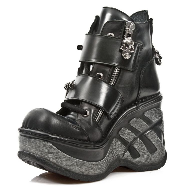  M.SP0003-C1 ITALI NEGRO ANTIK NEGRO NEO CU&#209;A SPORT NEGRO New Rock M.SP0003-C1  5